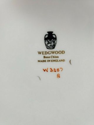 Wedgwood Appledore Pattern W3257 Square Handled Cake Plate,  10¾ 