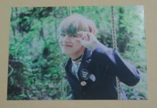 Bts Butterfly Dream Exhibition Md Official Live Photo Rare V Taehyung Type D