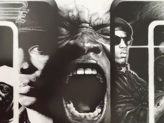 PUBLIC ENEMY,  BY PAUL STONE,  AUTHENTIC 2007 POSTER 4