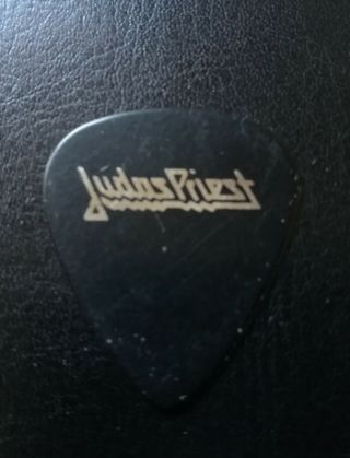 Judas Priest Glenn Tipton Guitar Pick Painkiller Tour Kk Downing