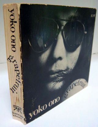 Grapefruit - Yoko Ono - 1971 Simon & Schuster Touchstone Sc 4th Printing