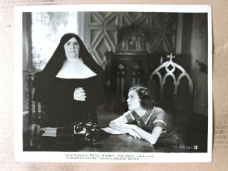 Marjorie Reynolds With A Nun Photo 1933 Wine,  Women And Song