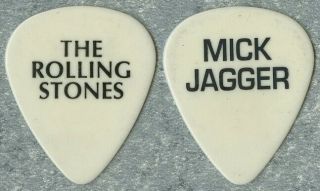 Rolling Stones Mick Jagger Authentic 2006 Bigger Bang Tour Issued Guitar Pick