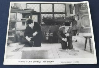 Vintage Photo Laurel And Hardy - Laurel And Hardy Mousetraps