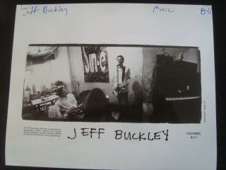 Jeff Buckley 8x10 Rare Press Photo Promo Set Of 3