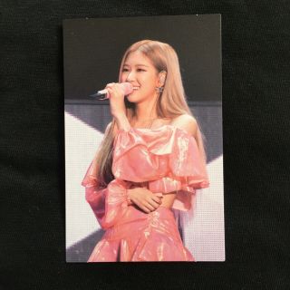 Blackpink - 2018 Tour [in Your Area] Seoul Dvd Photocard Rose Jennie Jisoo
