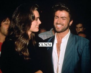 Brooke Shields And George Michael At The Studio 54 In York City Photo