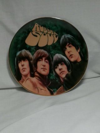 The Beatles Collectors Plate " Rubber Soul " 12411a