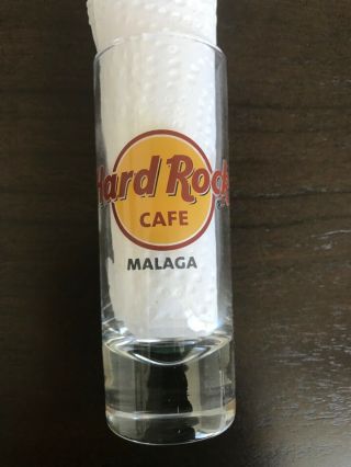 Hard Rock Cafe Malaga Shot Glass.