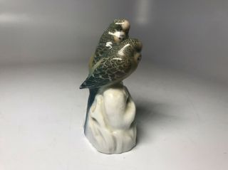 Rosenthal Germany Hand Painted Porcelain Bird Figurine Parakeets 2