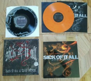 Sick Of It All 2 Records Nyhc Madball Cro - Mags Agnostic Front Hatebreed Minor.