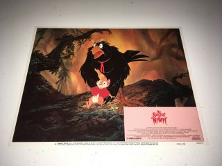 Secret Of Nimh Movie Poster Lobby Card 1982 Don Bluth Animation Fantasy 4