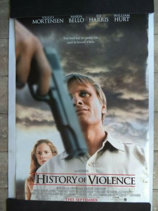 27 " X 40 " Authentic Double Sided " A History Of Violence " Movie Poster (2005)