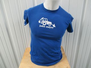 Vintage John Mayer Dig 2001 Blue Small T - Shirt Tractor American Appare