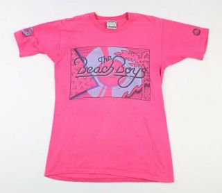Vintage The Beach Boys Made In Usa T - Shirt By Sherry Halt Medium