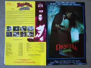 Dracula Sucks Pressbook,  Supplement Annette Haven Kay Parker Seka Serena