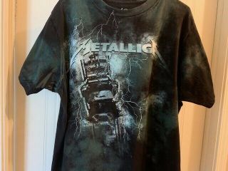 Metallica Ride The Lightning T - Shirt Electric Circus Size Xxl Rare
