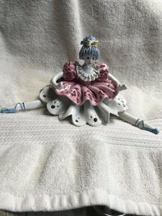 Gumps Ballerina Ceramic Figurine Made In Italy For Gumps Flawless