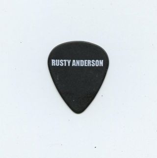 Rusty Anderson Guitar Player For Paul Mccartney Ex Beatles - Pick For Us Tour
