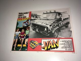 The Van Movie Lobby Card Poster 1977 Hot Rod Tricked Out Chevy Van Teenagers 6