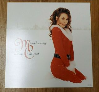 Last One Rare 1994 Mariah Carey Christmas Album Promo Poster Flat,