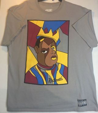 Notorious BIG Biggie Smalls XL T - Shirt Rock Smith Streetware Picasso Rap 90s VTG 5