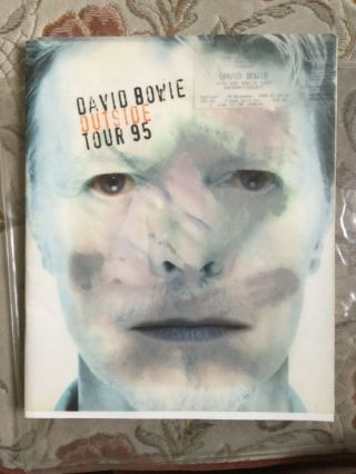 David Bowie Outside Tour 95 Programme,  Ticket Stub