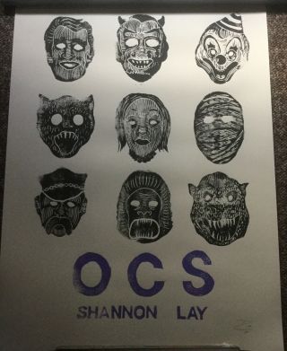 Thee Oh Sees Ocs Limited Poster - Murmrr Theatre - Shannon Lay - John Dwyer