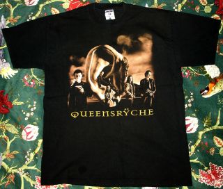 Queensryche - Vintage T - Shirt (l) - Hear In The Now Frontier Us Tour 1997 - Rare