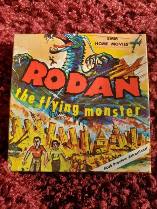 8 Mm Movie Rodan The Flying Monster Horror Classic