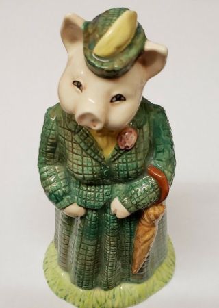 Beswick England Ceramic Gentleman Pig ECF 4 and Lady pig ECF 8 Collectible Figur 2