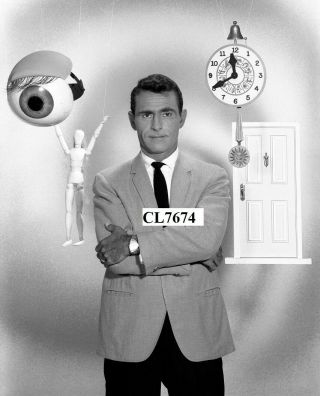 Rod Serling,  Host Of The The Twilight Zone Cbs Television Series Photo