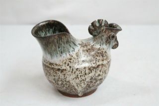 Mcm California Design David Stewart Double Spout Rooster Studio Pottery Vase