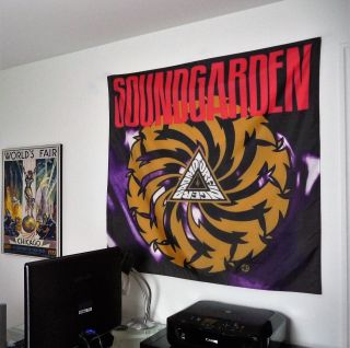 Soundgarden Badmotorfinger Huge 4x4 Banner Fabric Poster Tapestry Cd Album Flag