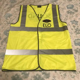 JEFF LYNNE ' S ELO Local Crew Safety Vest - 2019 Noth American Summer Tour - Large 2