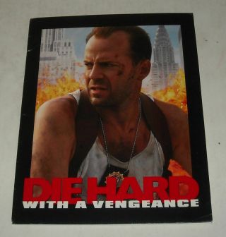 1995 Die Hard With A Vengeance Movie Promo Press Kit W Photos Bruce Willis