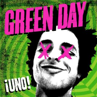 GREEN DAY Uno BANNER HUGE 4X4 Ft Fabric Poster Tapestry Flag album cover art 2