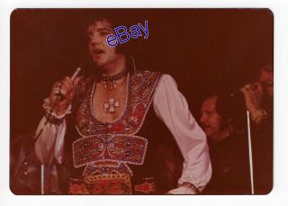 Elvis Presley Concert Photo - Return Of The Gypsy 1975 - Jim Curtin