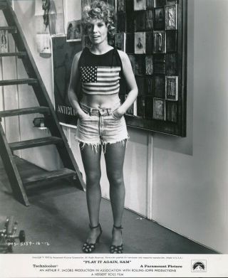 Susan Anspach 1972 Sexy Film Still Photo Bare Midriff Cut - Offs