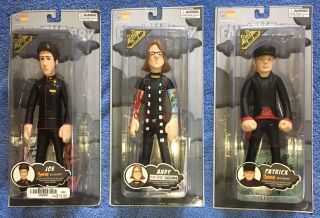 Fall Out Boy Joe Andy Patrick Action Figure Doll - Sota Toys 2006 Exclusive Rock