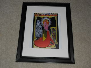 Framed Grateful Dead Daily Flash 1967 Mini - Poster Dante 
