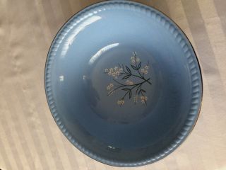Homer Laughlin Kraft Blue Dinnerware,  Vegetable Bowl,  Rare