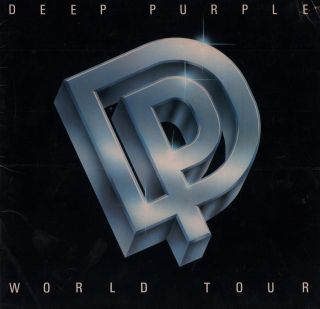 Deep Purple 1984 / 1985 Reunion World Tour Concert Program Book Booklet Vg 2 Nmt