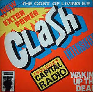 The Clash The Cost Of Living Banner Huge 4x4 Ft Fabric Poster Tapestry Flag Art