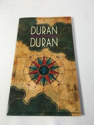 Duran Duran Tour Book North American Tour Vintage 1984 12 " X 7 " Glossy Cover