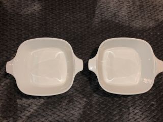 Set of 2 Corning Ware Country Festival P - 41 - B 1 3/4 Cup Casserole Dishes - EUC 5