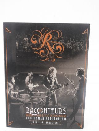 The Raconteurs Live @ The Ryman Auditorium 9 - 15 - 11 - Dvd (250)