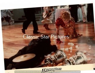 8 Kate Capshaw Indiana Jones And The Temple Of Doom Lobby Card