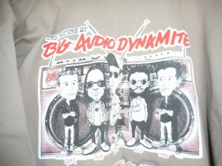 big audio dynamite t shirt,  Size Large 4