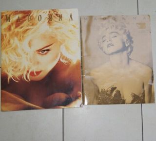 2 X Large Madonna Tour Programme Blond Ambition,  Who 